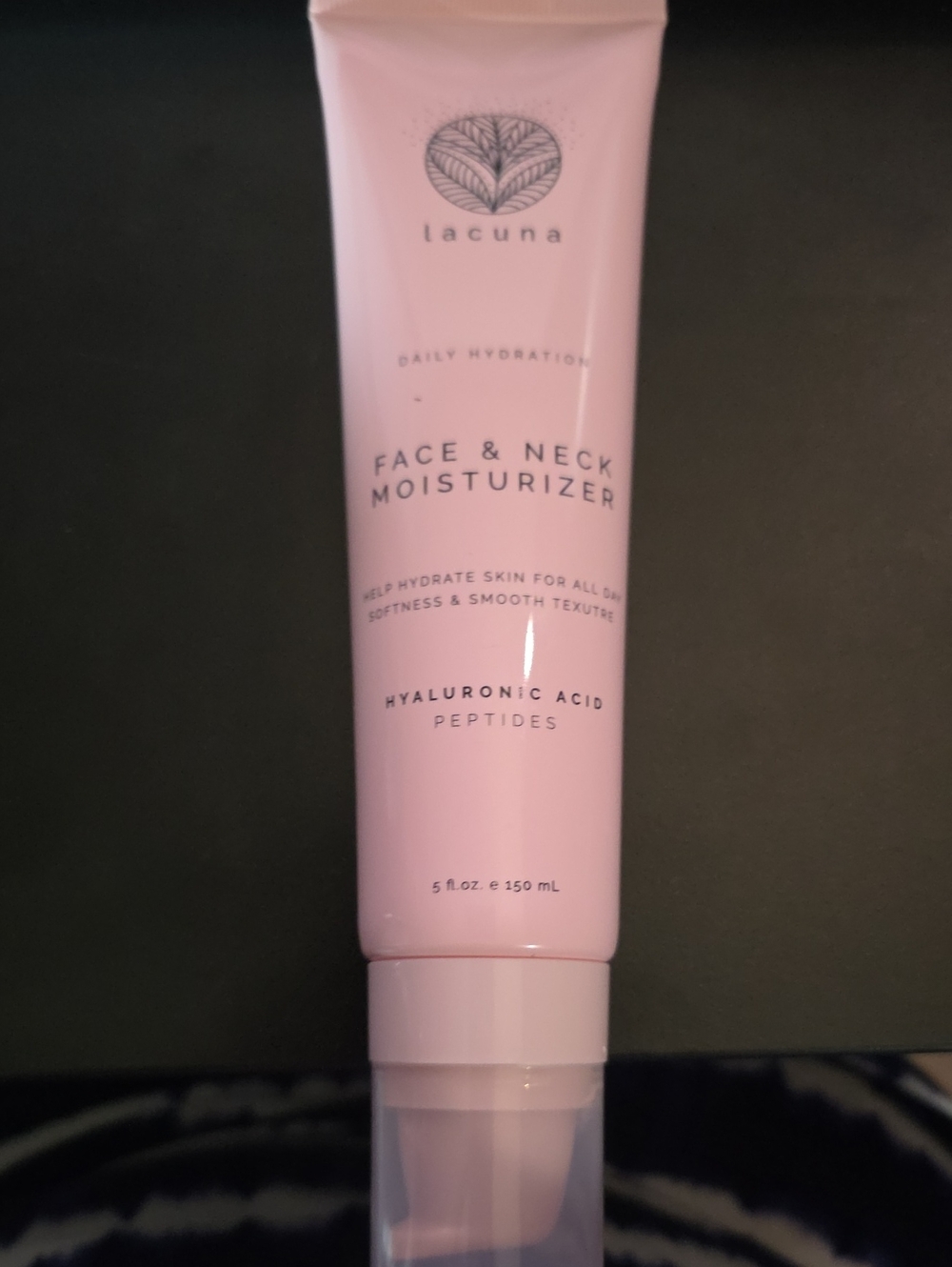 Lacuna Pink Face & Neck Daily Moisturizer with Hyaluronic Acid